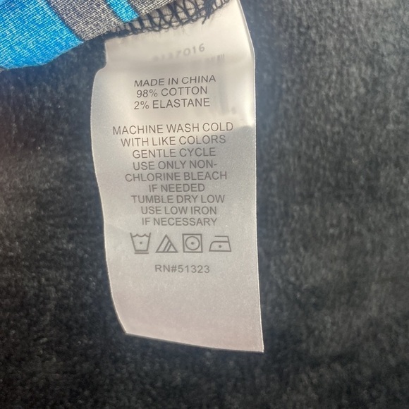 Vince Camuto Havana Bright Striped Off the Shoulder Top - Picture 8 of 8